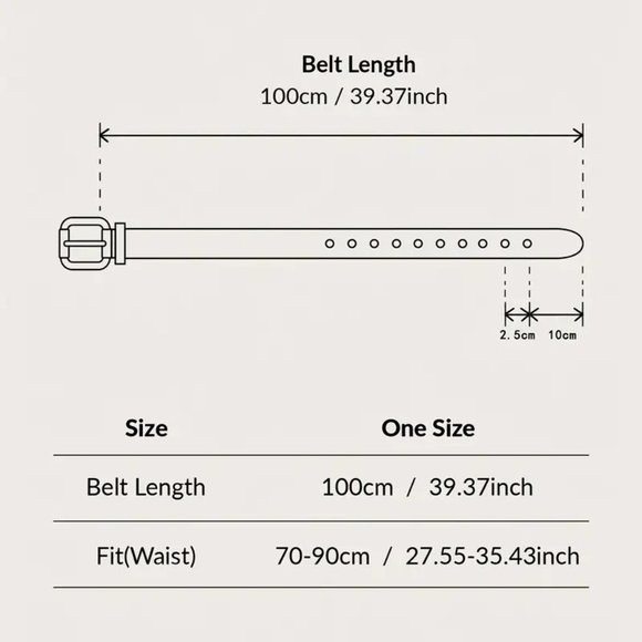 3 BELTS Embossed PU Leather Thin Triple O Ring Black Brown White Stylish Glam - Picture 4 of 4